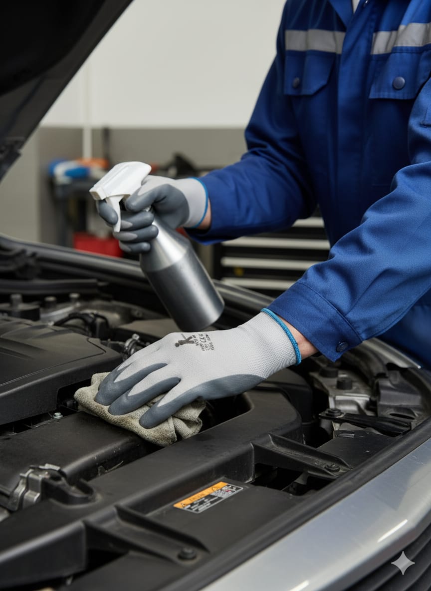 Nitrile Coated Gloves -45