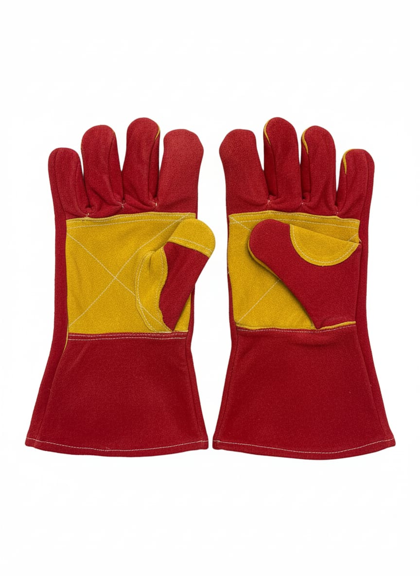 Red Leather Gloves