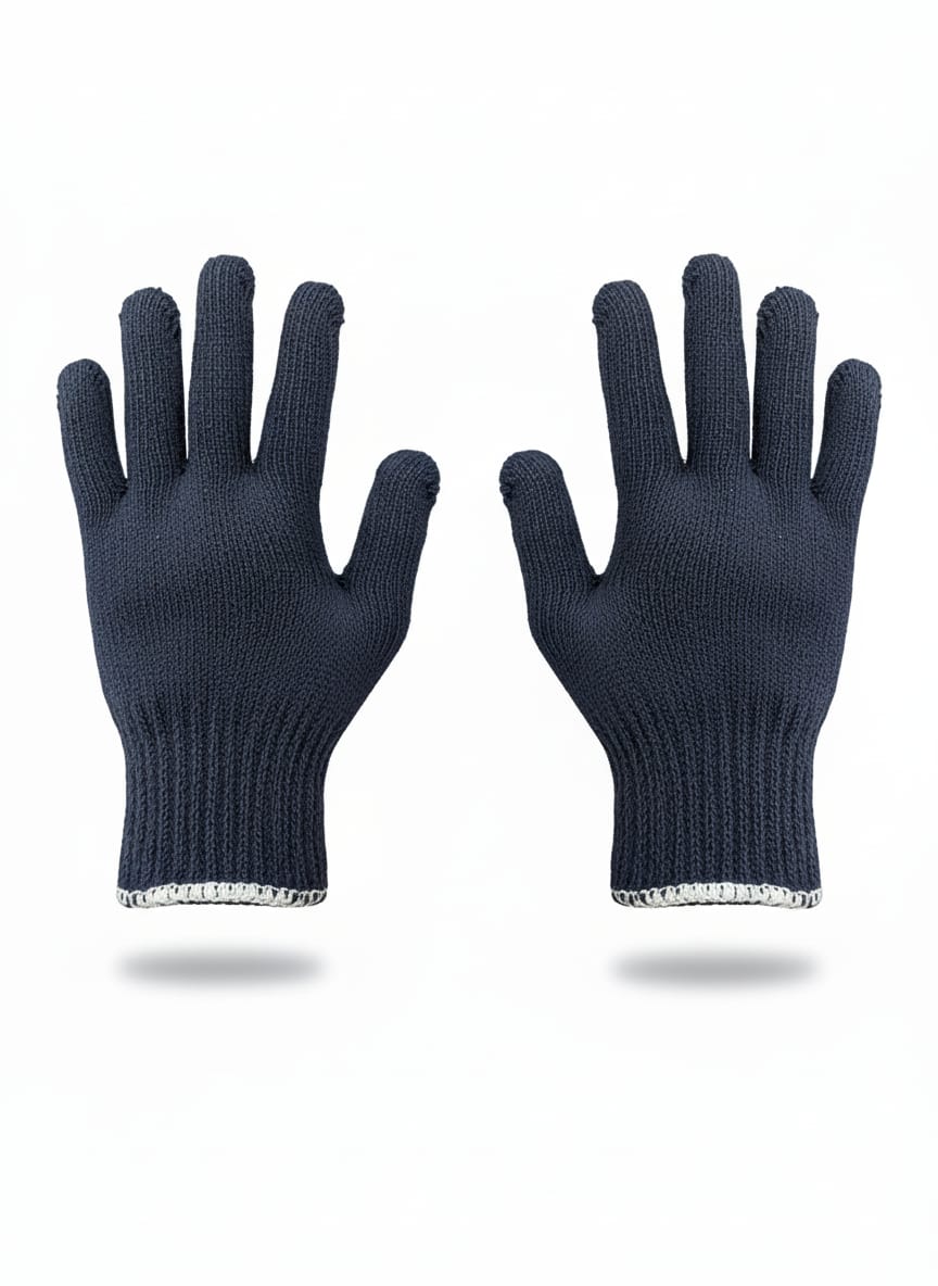 Cotton Knitted Gloves